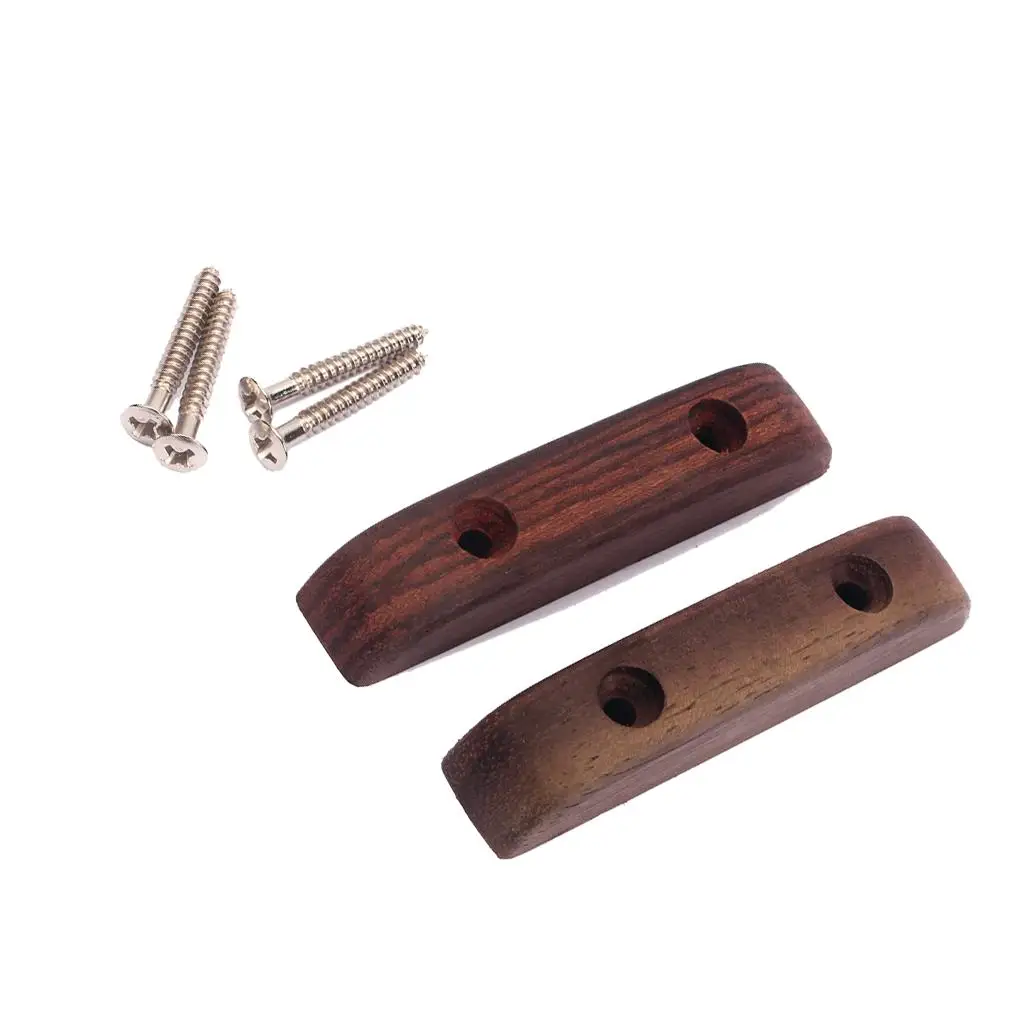 SET of 2PCS ROSEWOOD THUMB REST for BASS GUITAR Thumbrest Durable Quality