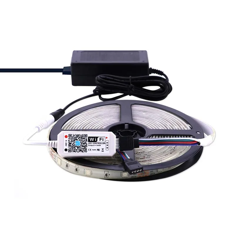 

LED WiFi Controller Smart Voice Controller Remote RGB/RGBW For Strip Light