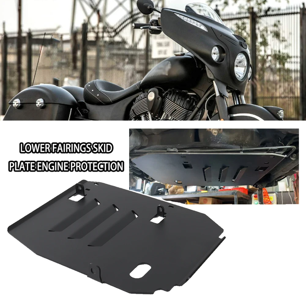 

Защитная пластина, основание двигателя, защита шасси, нижняя защитная крышка, обтекатель для Indian Roadmaster Elite 2018-2024 Roadmaster 2015-24