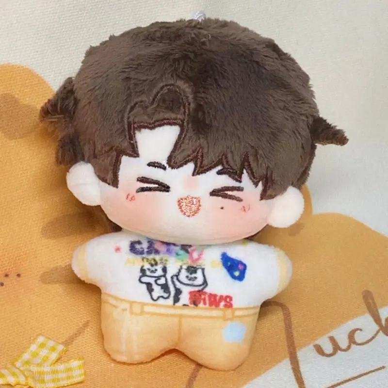 

Stuffed 10cm Game Anime Teens in Times Song Yaxuan Liu Yaowen Yan Haoxiang Body Plush Doll Toy Soft Dress Up Cotton Kid Gift