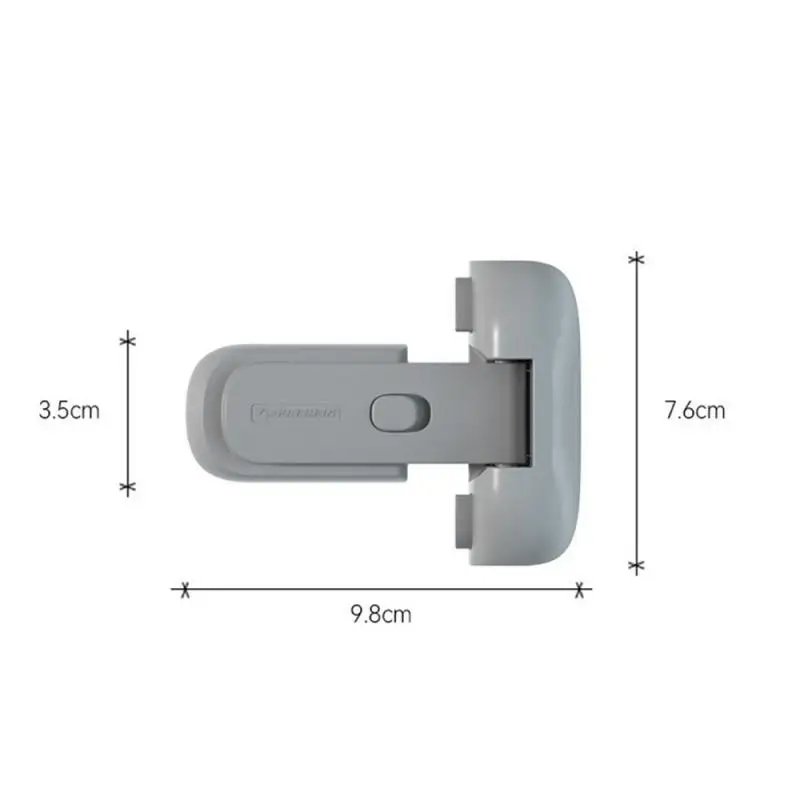 Refrigerator Magnet Beautiful Fixed Refrigerator Door Baby Safety Anti-pinch Anti-opening Refrigerator Door Baby Safety Lock