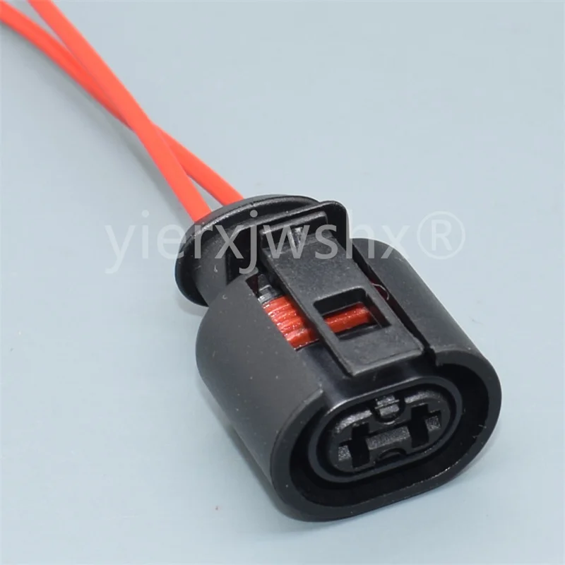 1Set 2P 357973332 357973202 6N0927997A Auto ABS Pump Front Wheel Sensor Wire Connector Car Replacement Socket Parts