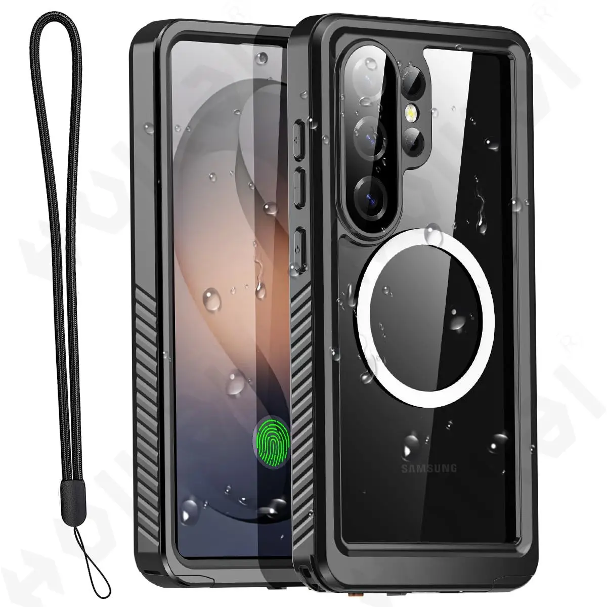

IP68 Shellbox Waterproof Case For Samsung Galaxy S26 Ultra Plus Metal Aluminum Swimming Phone Luxury Cover