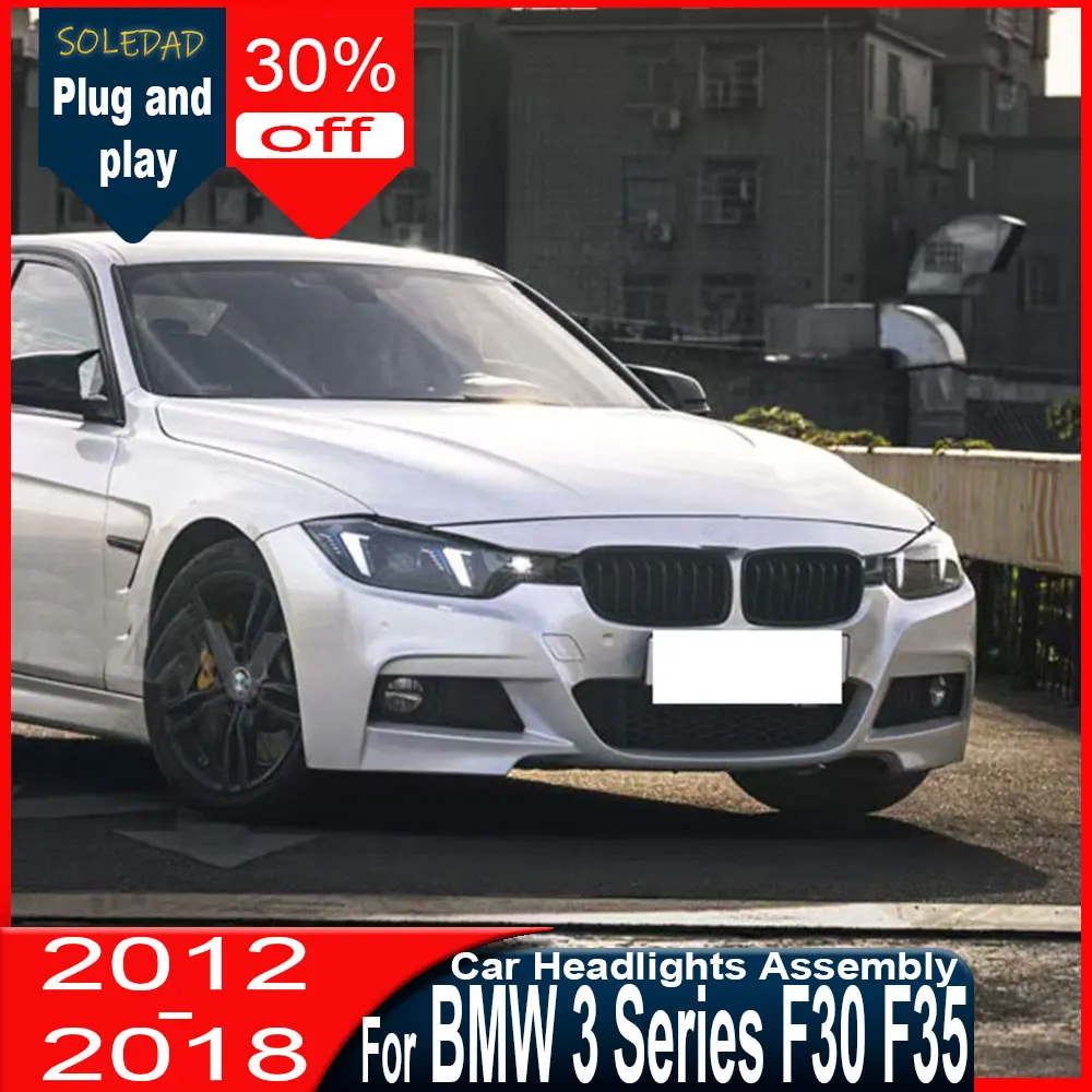 

Car Headlights Assembly For BMW F30 F35 320i 328i 3 Series 2013-2018 Replace Halogen Xenon LED Headlight Car Accessories