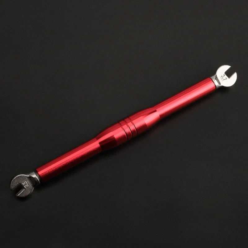 Bicycle Spoke Wrench Open 3.5/3.7mm Aluminum Alloy Adjustment Correction Installation Spoke Tool MTB Road Bike Wheel Rim Spanner