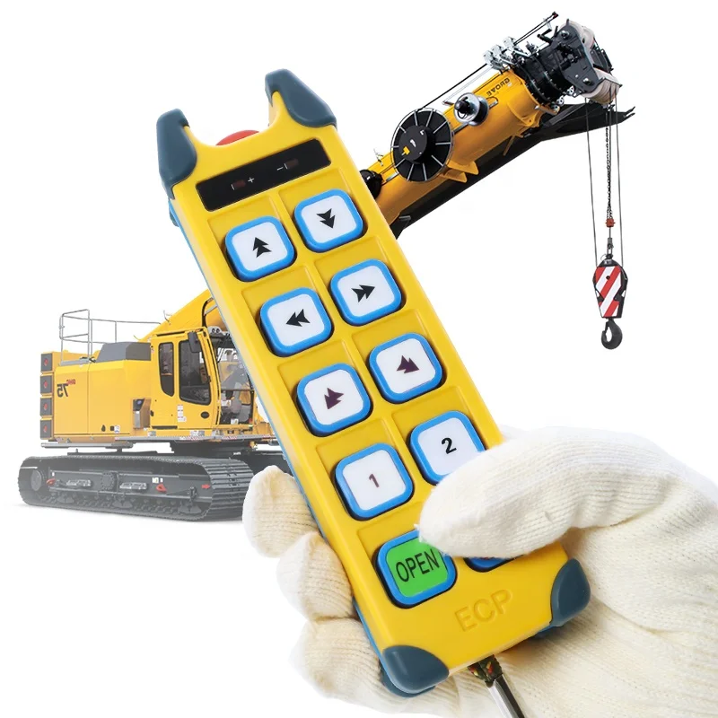 

New styles double speed 8 buttons high energy efficiency hoist wireless crane remote control industrial remote control