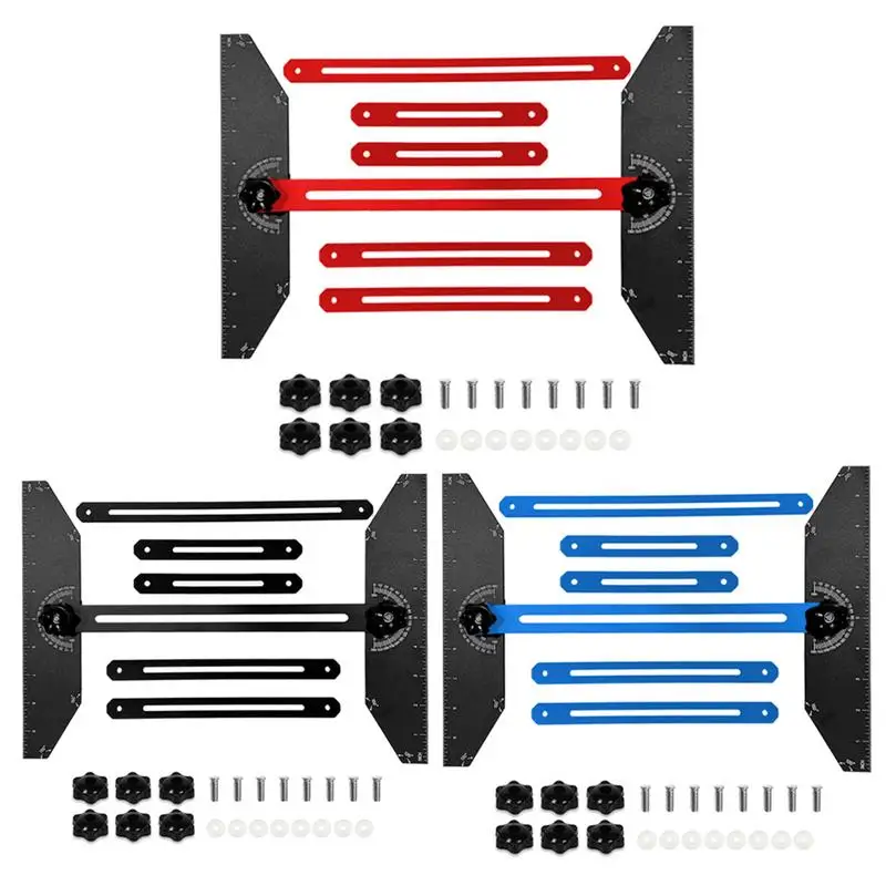 

Stair Tread Template Tool Aluminum Alloy Measuring Stair Tool Adjustable Stair Tread Gauge For Stairs Risers Shelves Partitions