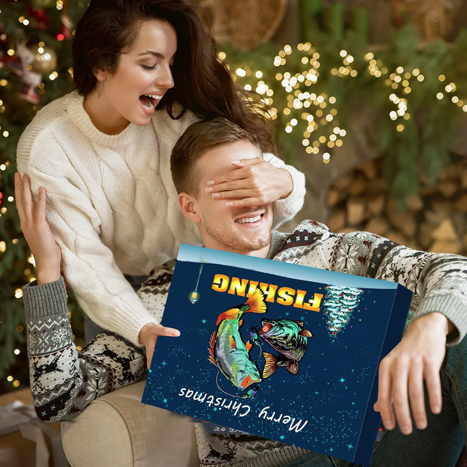 جدار تجريب الموقت 1 قطعة تقويم القدوم الصيد عيد الميلاد العد التنازلي 24 يوما الصيد مجموعة للكبار العد التنازلي التقويمات لعيد الميلاد #2