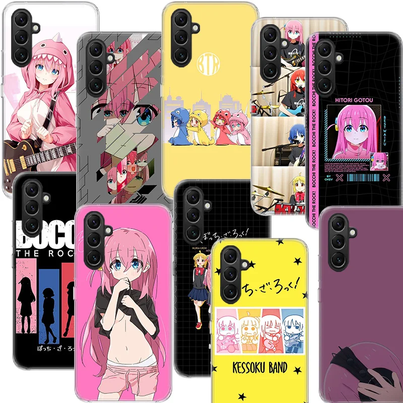 Чехол для телефона Bocchi The Rock Samsung Galaxy A70 A50 A40 A30 A20E M30S M31 M21 M12 J8 J6 J4 M32 M52 M51 A90 A80 A20S M11 A10S Capa