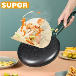 SUPOR Electric Crepe Maker Pizza Pancake Machine Non-Stick Griddle Baking Pan Cake Machine kitchen Appliance Cooking Tools