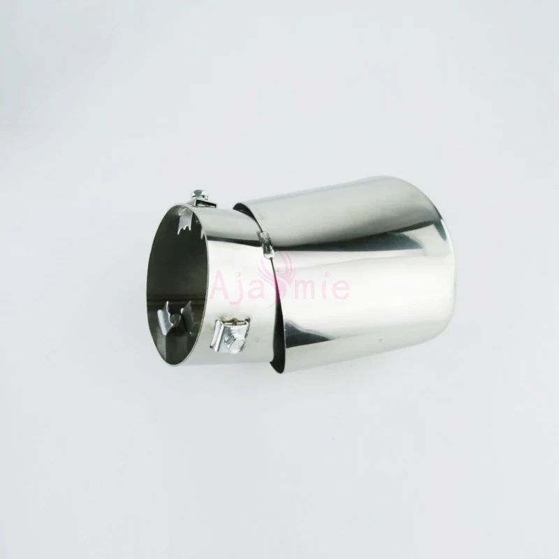 

For Toyota Land Cruiser 200 2008-2018 Stainless Steel Exhaust Muffler Tip Pipe End Frame Plate Chrome Car Styling Accessories