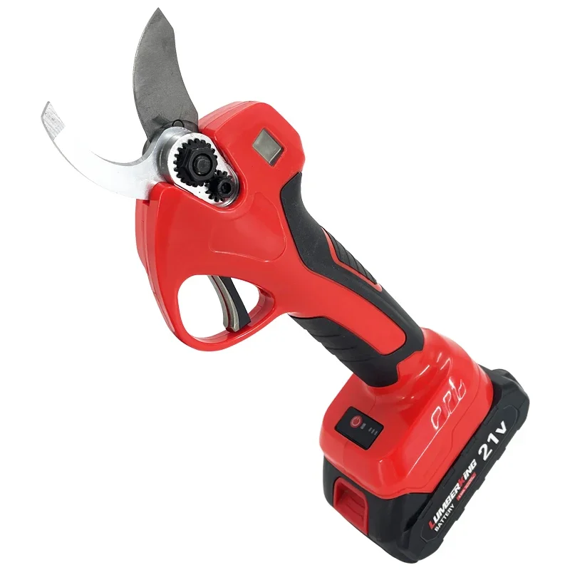 Powerful Wireless 35mm Garden Secateurs Aluminum Lithium Battery Pruning Shear Hand Pruner