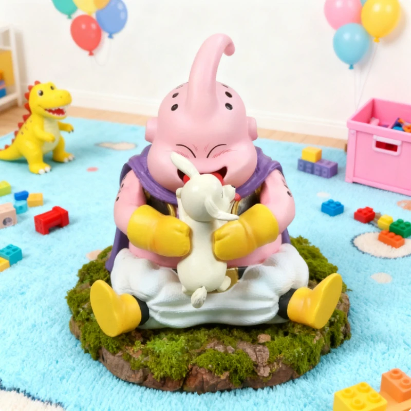 8.5 سنتيمتر لعبة دراغون بول ماجين بو شخصيات كرتونية Q نسخة تمثال بولي كلوريد الفينيل تمثال Gk نموذج اللعب تحصيل الديكور سطح المكتب الهدايا #3