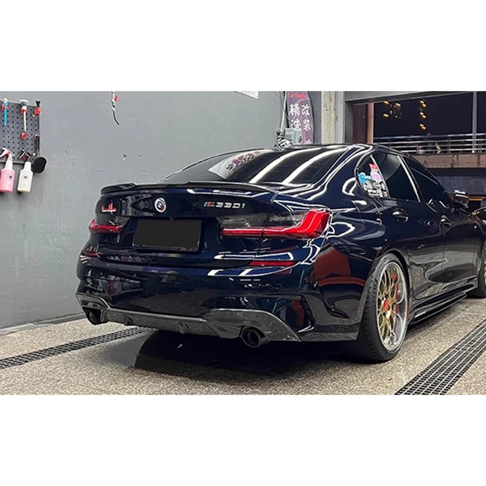 

2021+ High Quality Dry Carbon M style Fiber Rear Trunk Wing Spoiler For BMW M3 G80 M4 G82