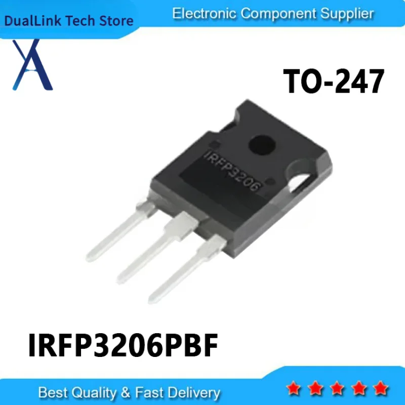 

10PCS New and Original IRFP3206 3206 IRFP3206PBF TO-247 200A 60V 2.4Mohm