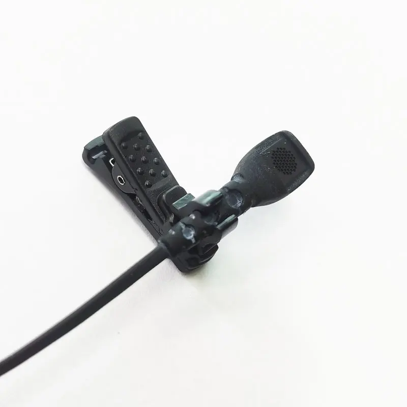 Canfon 라펠 및 라발리에 마이크 ABS 타이 클립, DJI 라발리에 마이크용, 직경 3.5-4.5mm, 2 개