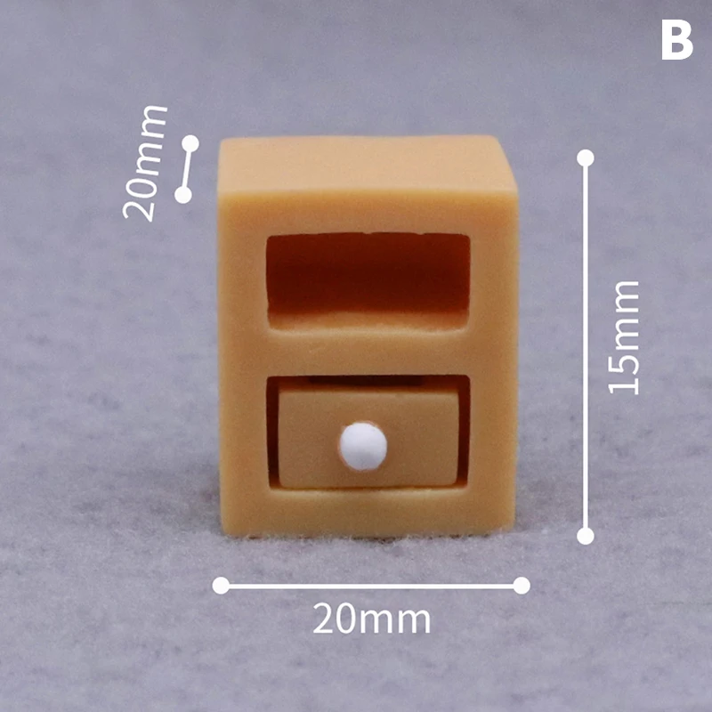 Mini Siège En Bois Pour Maison De Poupée – Accessoire Décoratif Échelle 1/6, Meuble Miniature Pour Micro Monde Et Décoration Bureau
