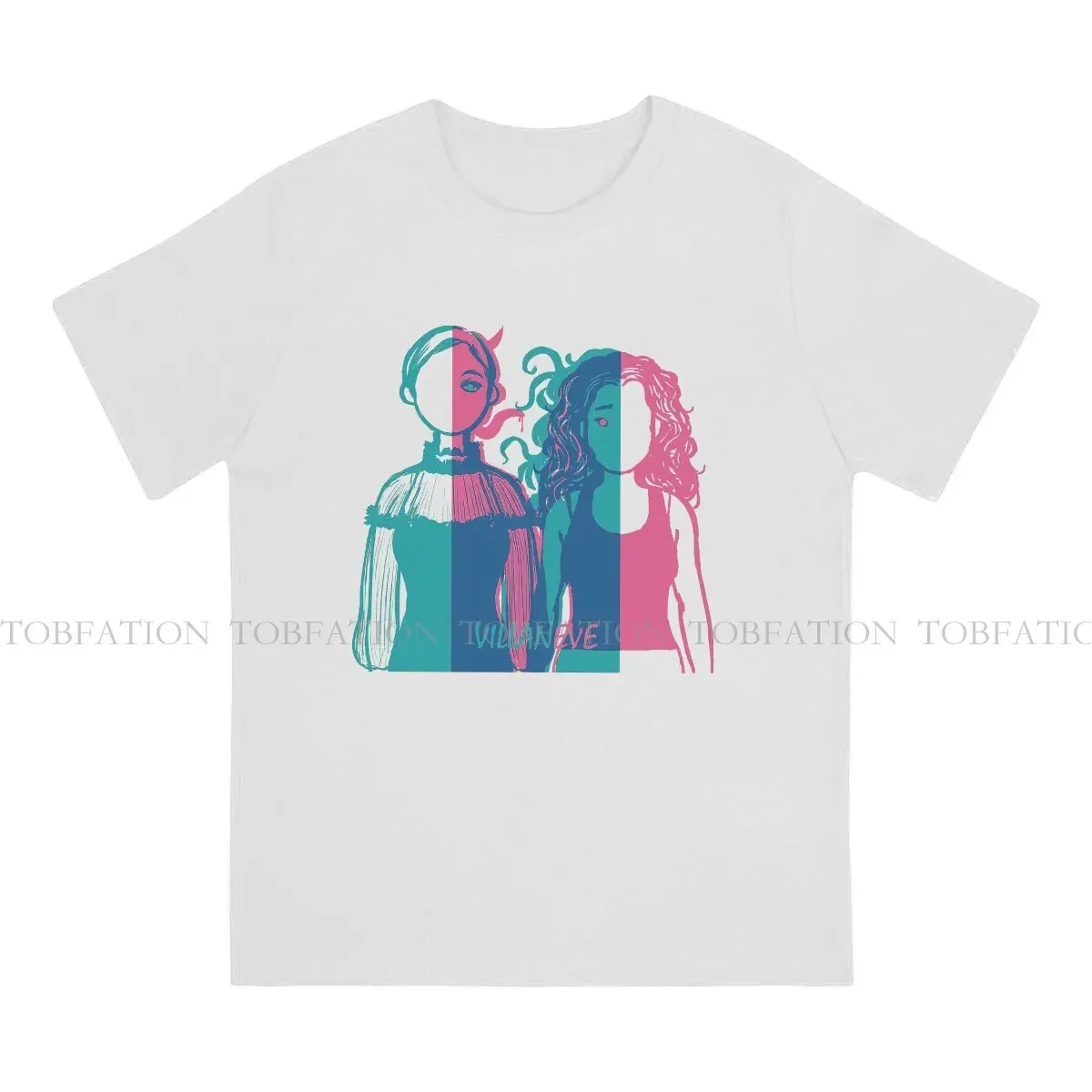 Killing Eve TV Show TShirt for Men Toxic Villaneve Classic Soft Summer Tee T Shirt Novelty Fluffy