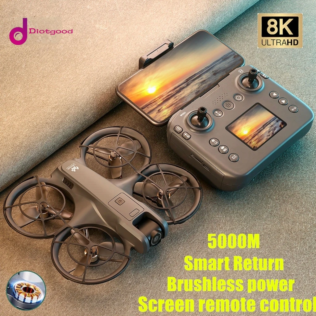 

Новый дрон V666, 8K, камера, радиоуправляемый экран, предотвращение препятствий, бесщеточный двигатель, высота, безголовый режим, радиоуправляемый квадрокоптер, БПЛА, игрушки
