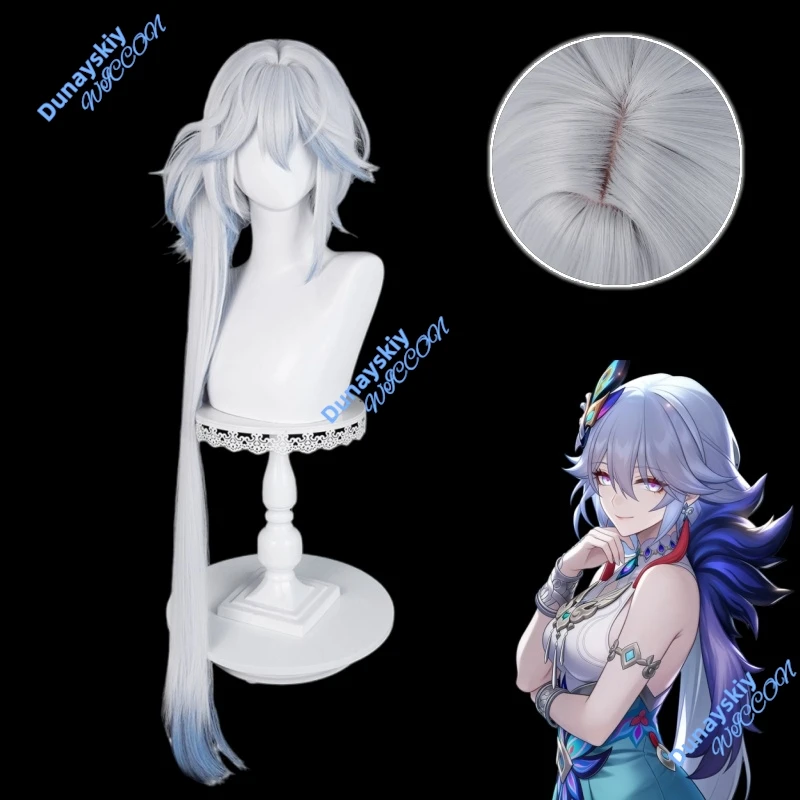 

Парик для косплея Яо Гуань (Яо Гуан) из Honkai Star Rail для Хэллоуина, вечеринок, сценических выступлений, ролевых игр для взрослых женщин и мужчин