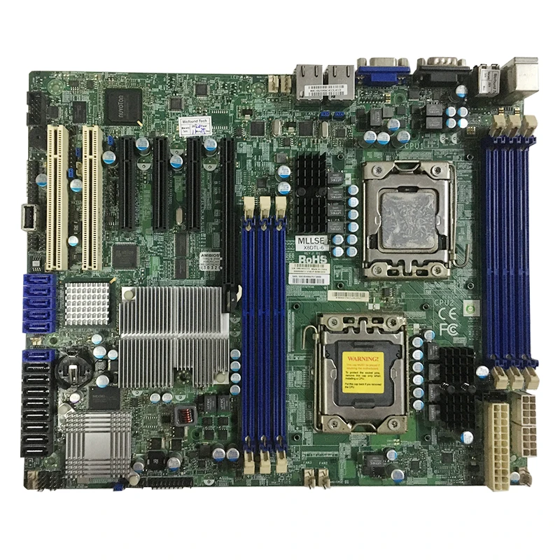 

For Supermicro Motherboard Xeon processor 5600/5500 series DDR3 SATA2 PCI-E 2.0 X8DTL-6