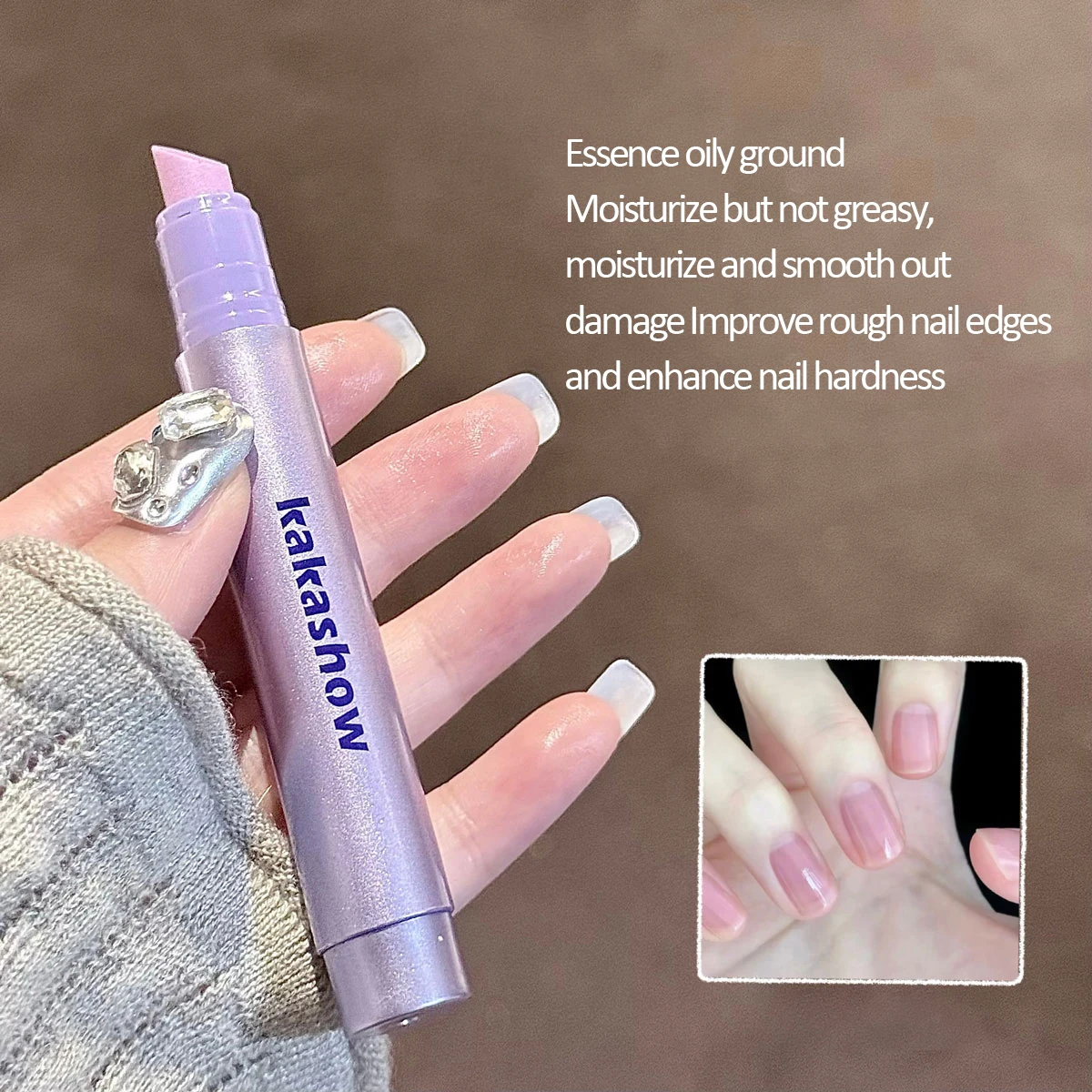 KAKASHOW nail care essence nail care finger skin repair oil to prevent nails from blackening nail polish nourishes skin and nail