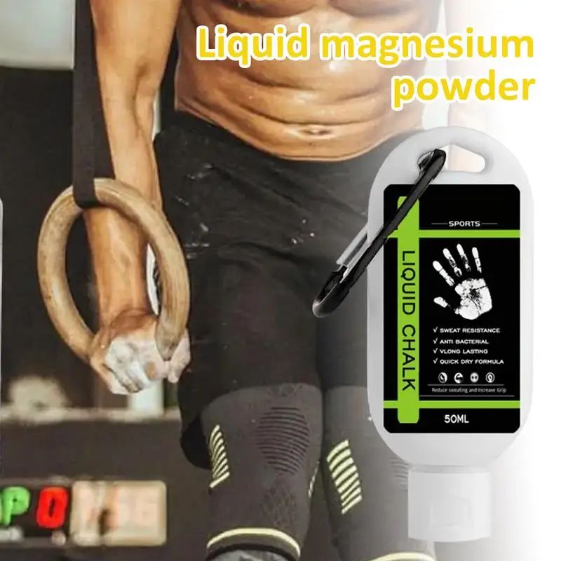 

Fitness Weightlifting Liquid Chalk Increases Friction Liquid Magnesium Powder For Fitness Tennis Rock Climbing 50ml