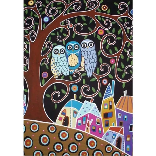 Anatolian 500 Piece Three Owl Puzzle - Karla Gerard