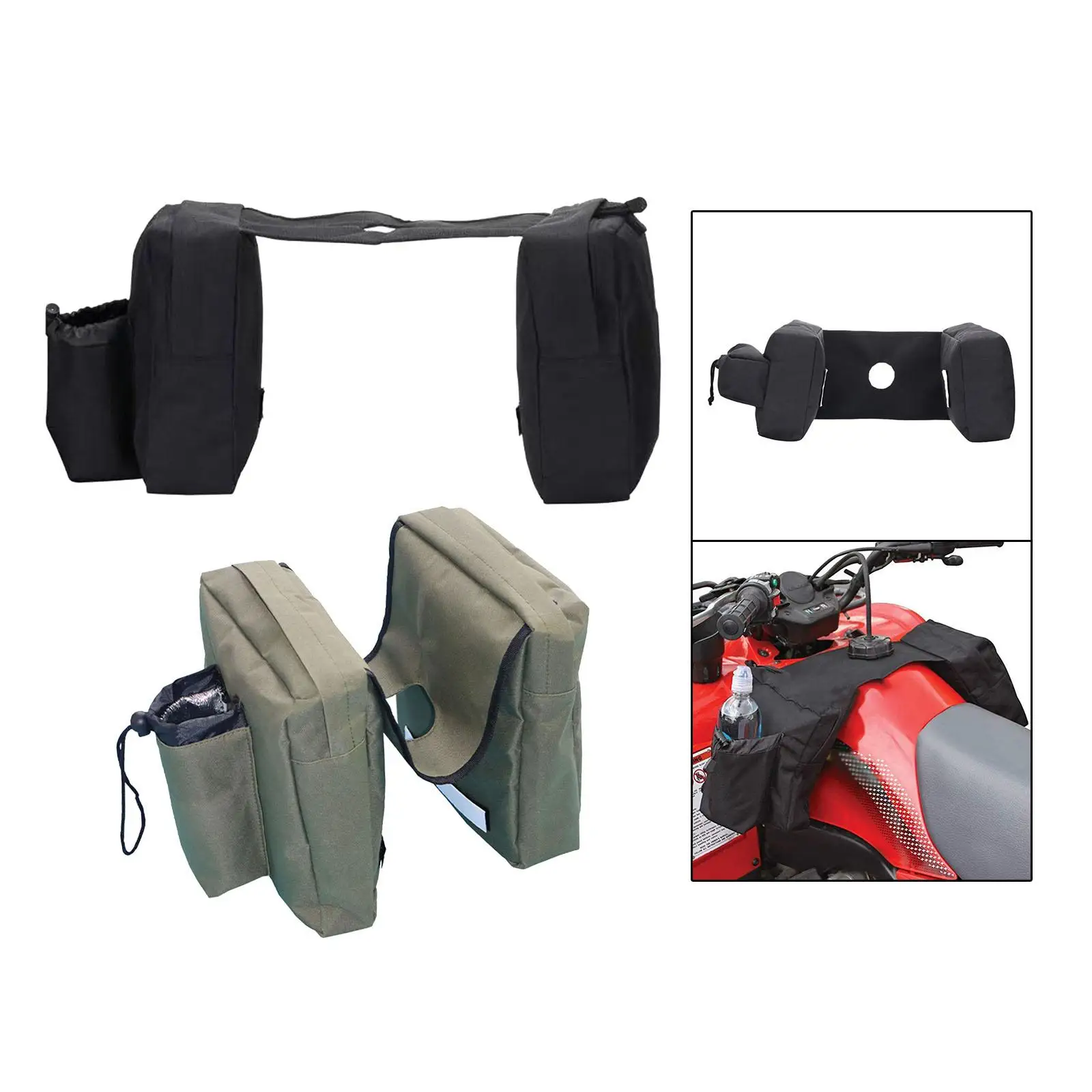 

ATV Tank Bag for Motorcycles, Storage Solution for UTVs And Snowmobiles