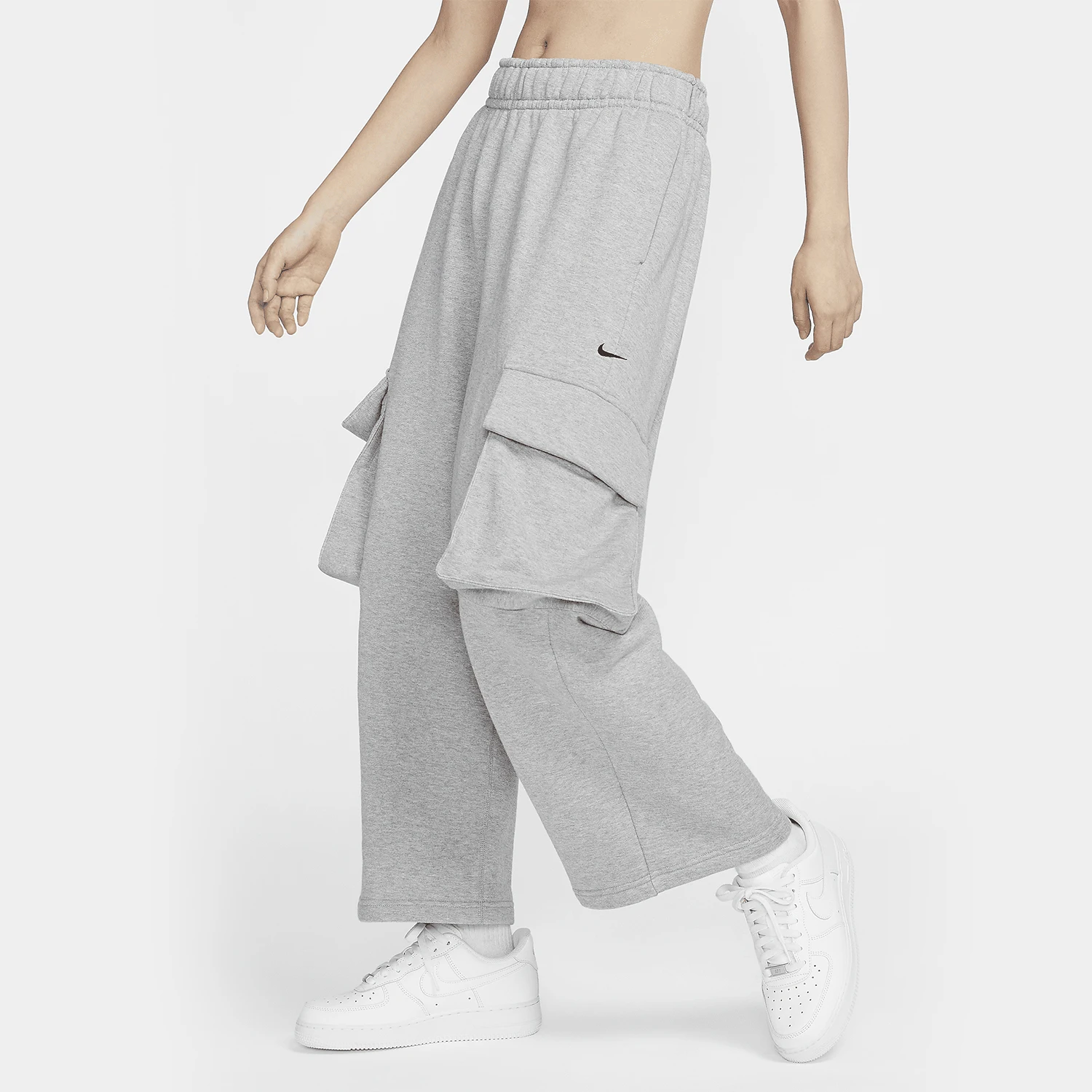 

Официальные женские спортивные повседневные свободные брюки-карго Nike OVERSIZE FV7513-063