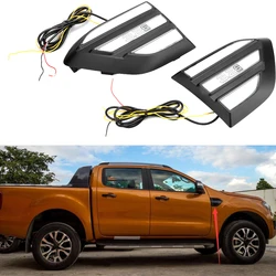 LED Side Marker Light for Ford Ranger 2015-2019 Ford Everest Truck White Amber Switchback DrivingTurn Signal Blink Side light