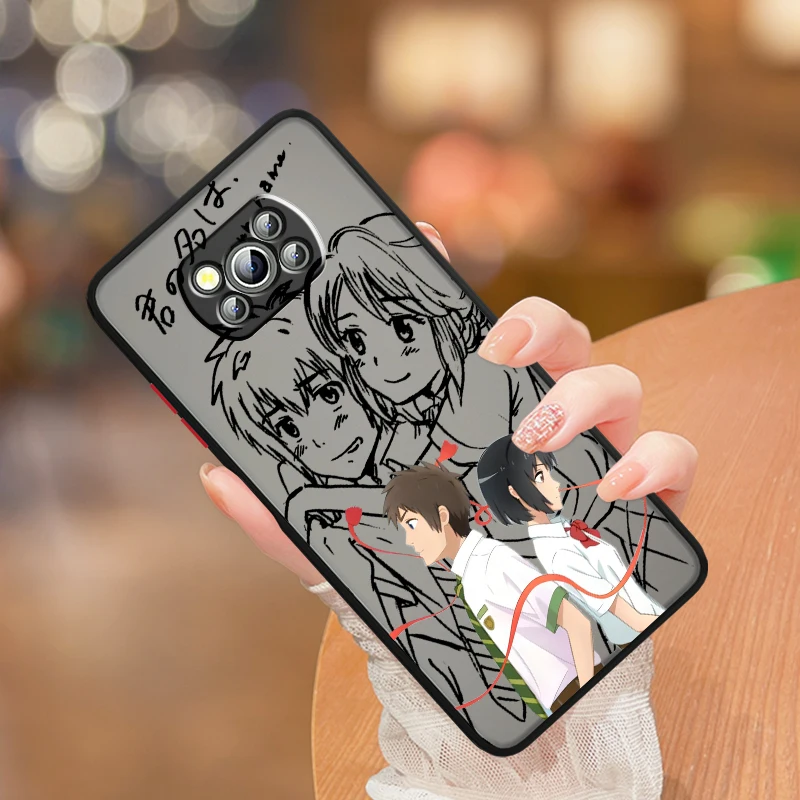 Y-Your N-اسم يوم الرومانسية زوجين شفافة بلوري, Xiaomi Mi بوكو X5, X4, X3, M6, M5S, M5, M4, M3, F5, F4, F3, GT Pro, TPU 5G