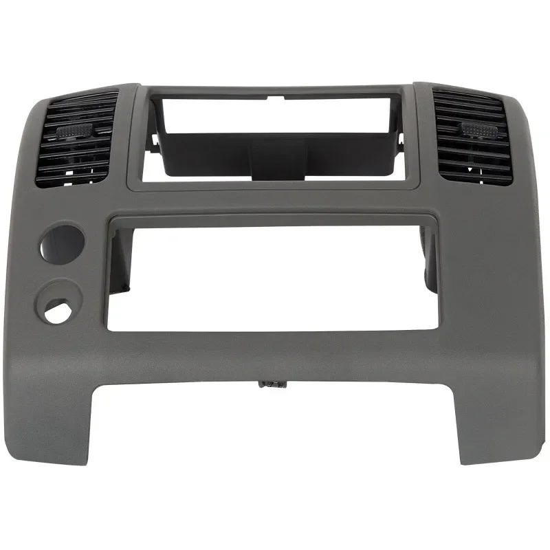 For Nissan Frontier 2005-2020 Dash Console CD Cover Air Outlet Frame Cluster Lid Bezel 68259-ZP16A 68259-ZP16C Spare Accessory