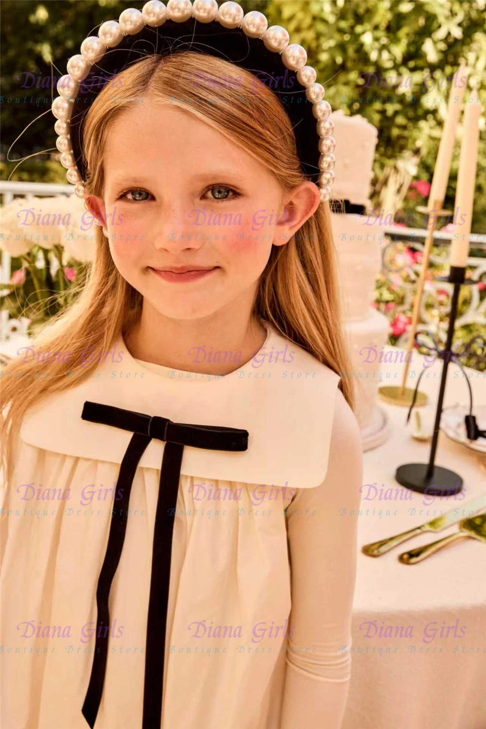 Quality Lovely Communion Flower Girl Dress Sleeveless Satin Taffeta A-Line For Kids Princess Birthday Gowns Wedding Ball Dresses