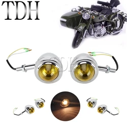 Ural Sidecar Motorcycle Retro Turn Signals Indicator Blinker Light  For Zundapp KS750 BMW R12 R71 K750 M71 M72 R61/R66/R71 BW40