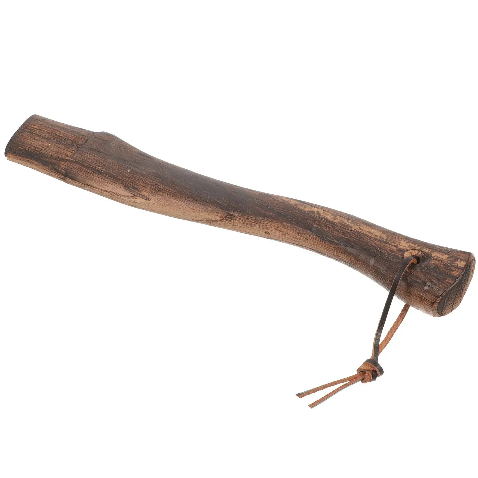 2pcs Mini Handles Wooden Hatchet Handle 33cm Replacement for Wood Axe Handle Camping Chopping Safe Grip Smooth Surface