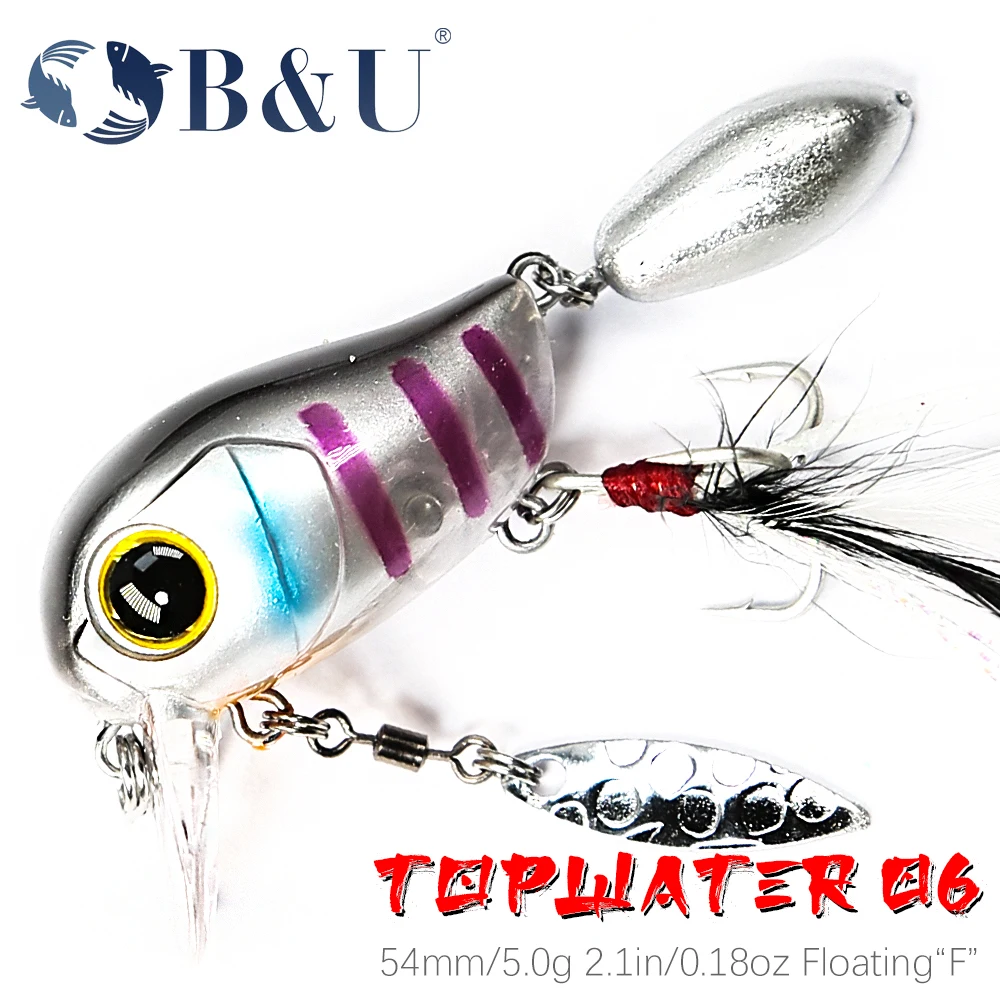 

B&U-Artificial Fishing Lure, Sinking Fishing Lures, Fake Fish, Crank Bait, Weights13.6 G, 0.5-1m