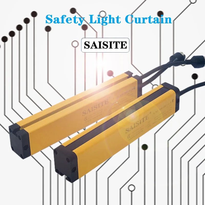 Imagem -02 - Pontos Interruptor do Sensor Cortina Luz Segurança Grating Dispositivo Segurança para Proteger as Mãos Saída Relé Npn de Alta Qualidade 20 mm