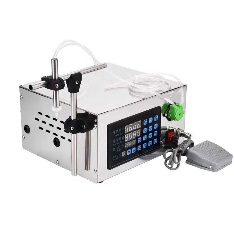 Semi Automatic High Accuracy Mini Perfume Filling Machine with Single/double Nozzle in Stocks