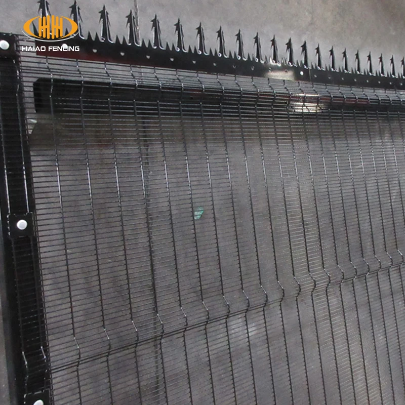 custom.Easy Installation Exterior Security Fence 358 Welded Mesh Anti Climb High Security Fence Panel with ISO Certifi