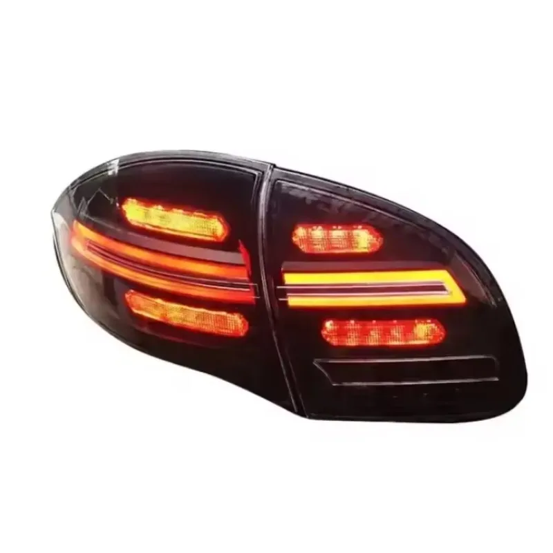SJC – feu arrière de voiture adapté à Porsche Cayenne 11-14, Modification Cayenne, feux de circulation LED, frein de direction