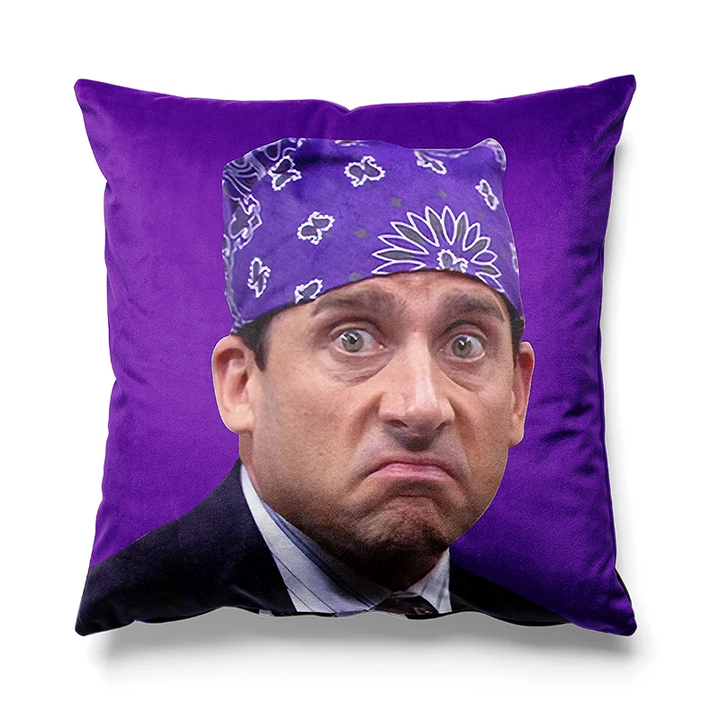 Aertemisi 18'' x 18'' Prison Mike The Office Square Throw Pillow Cushion Covers Cases Pillowcases 45cm x 45cm