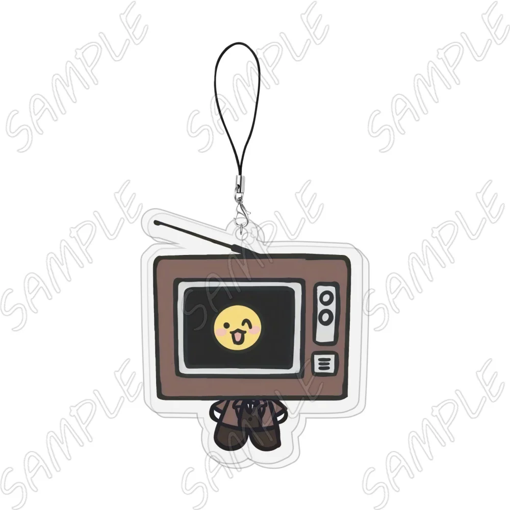 Anime „Going to Work in a Ghost Story World“ Acryl-Schlüsselanhänger Chibi GSGW Kim Soleum Lee Jaheon Tier-Version Taschenanhänger Schlüsselring 6cm – Detail 7