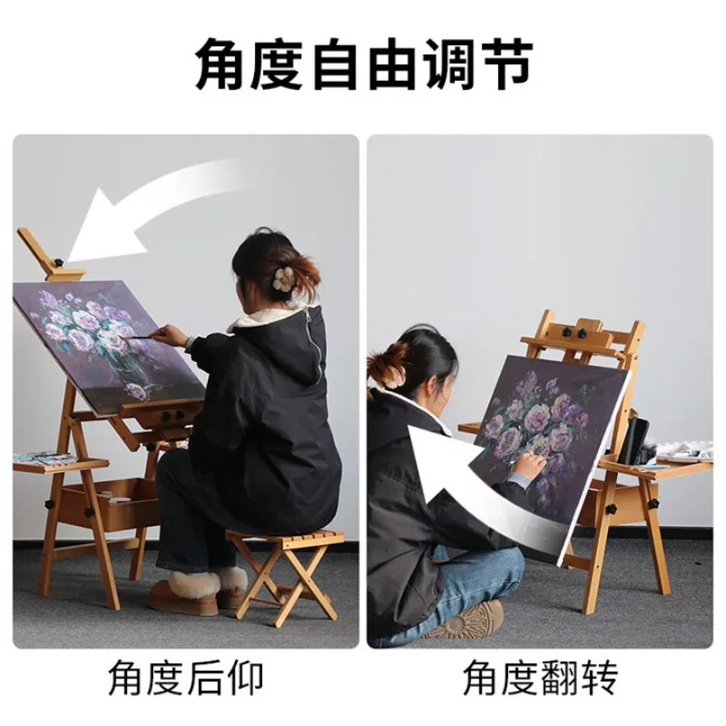 مجموعة رسم فنية للطلاب بحامل الأدراج