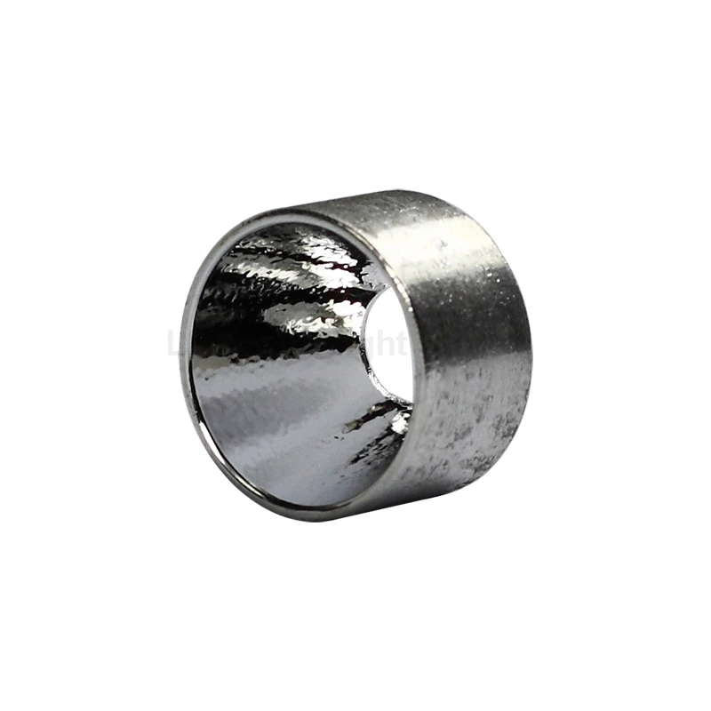 18.2mm (D) x 10.8mm (H) OP Aluminum Reflector for 5050 LED Flashlight Torch Light DIY Lamp Cup