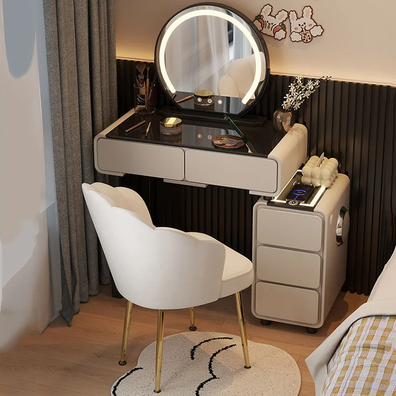 Big Size Decoration Vanity Table Fashion Interior Luxury Save Space Dressing Table Salon Comoda Pra Quarto Unique Furniture