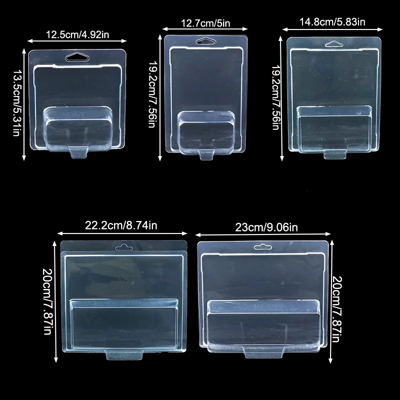 Clear Plastic Car Toy Display Case Hotwheels Protective Shell Boulevard Team Transport Model Card Storage Display Box Showcase