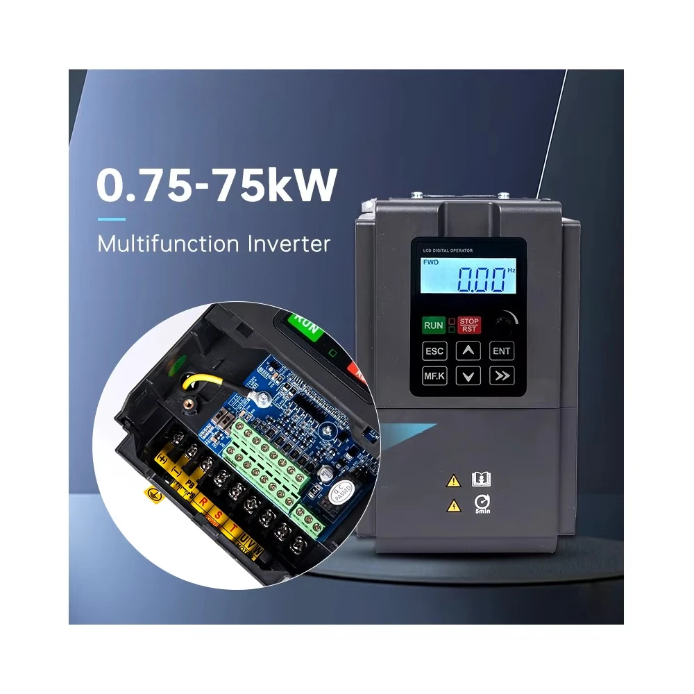FRECON High Quality Frequency of 220 3 Phase VFD Variable Frequency Drive Converter for Motor Speed Control Frequency Inverter