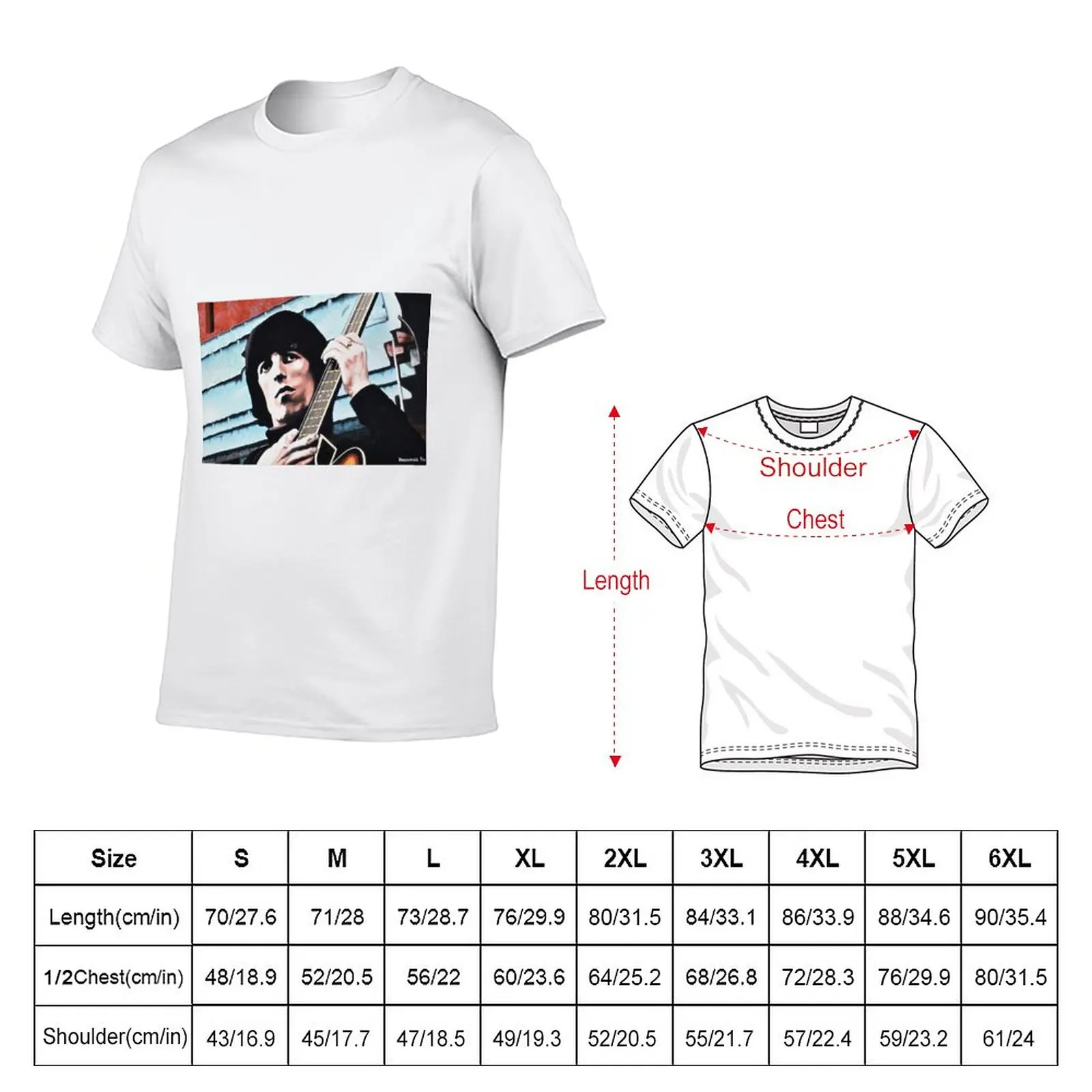 New BILL WYMAN T-Shirt plus size t shirts graphic t shirt anime clothes plain white t shirts men