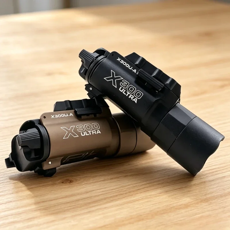 Complete Set Hobby Model LED Flashlight Include Battery Charger High Lumen Brightness Detachable Fixed Mount Base Fittings